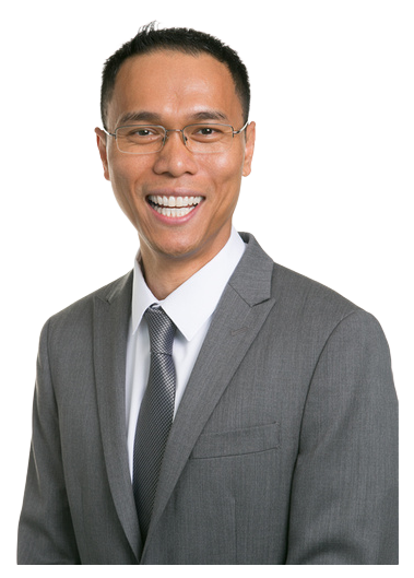 Louiery Sincioco in a suit and tie